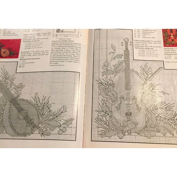 CHRISTMAS YEAR-ROUND NEEDLEWORK & CRAFT IDEAS PREMIER ISSUE, VOL. 1, NO. 1 - Picture 4 of 12